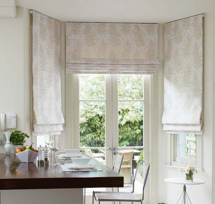 Classy Roman Blinds perfect in the bedroom