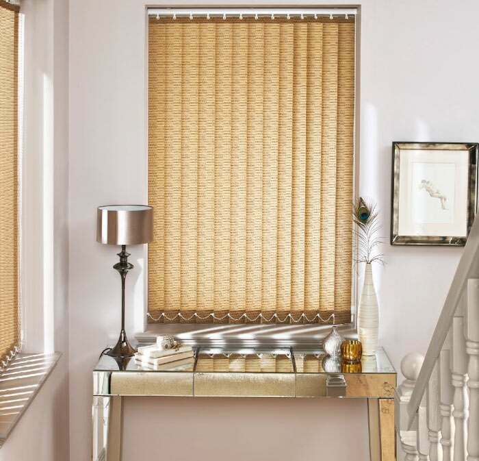 Luxury Blinds in a hallway