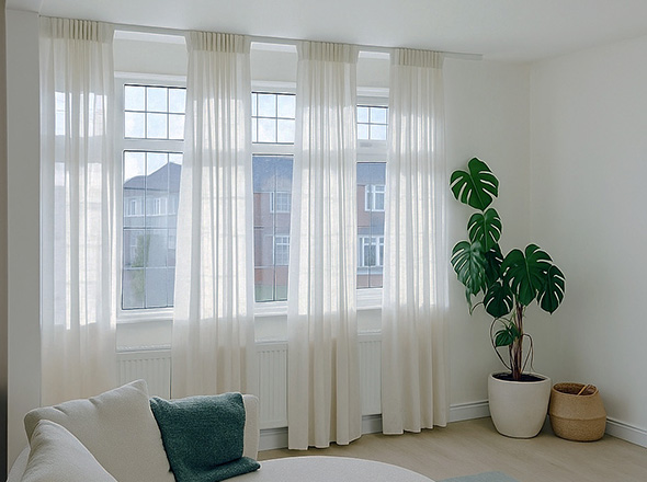 Ceiling Mounted Curtain Tracks