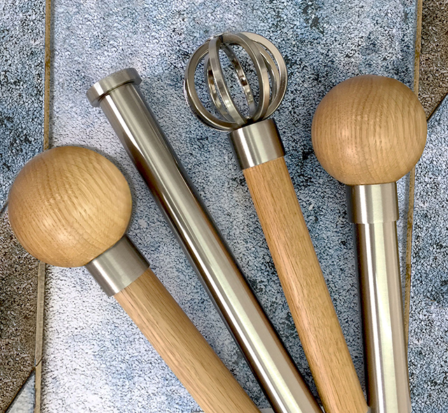 Jones Lunar 28mm Curtain Poles