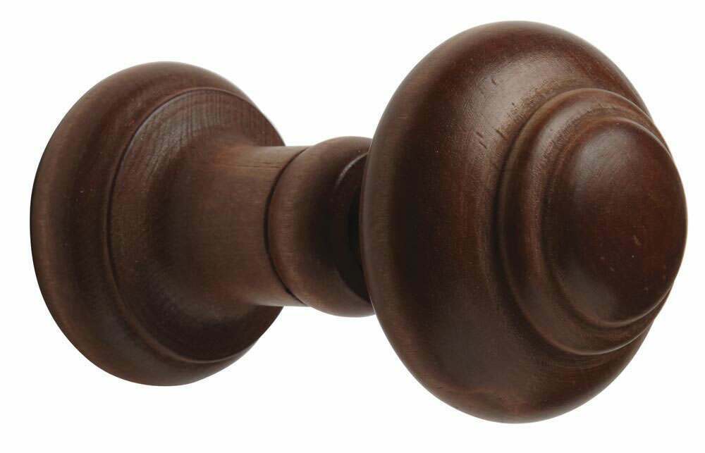 Rolls Woodline Wooden Curtain Holdback - How To Install Wooden Curtain Holdbacks