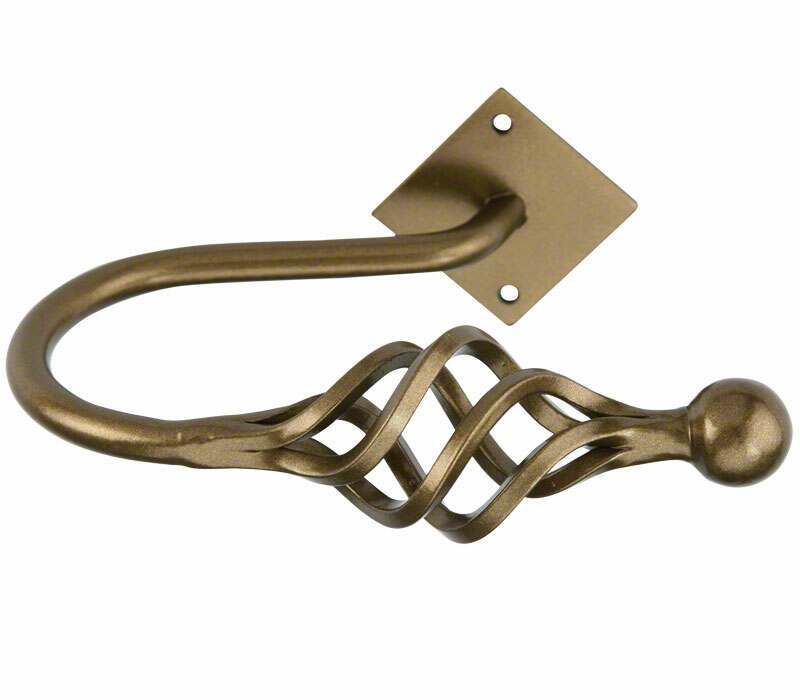 Cameron Fuller Metal Basket Embrace Curtain Holdback