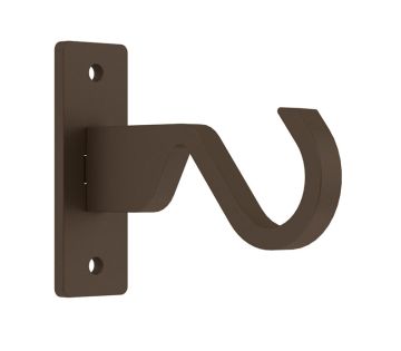 Hallis Hudson Arc End Bracket for 25mm Curtain Poles