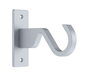Hallis Hudson Arc End Bracket for 25mm Curtain Poles