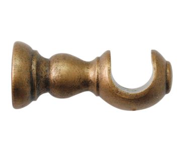 Jones Cathedral Wooden Cup Bracket for 30mm Curtain Poles
