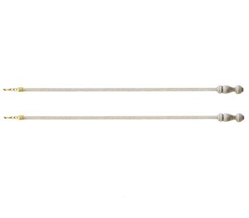 Curtain Draw Rods - Wood or Acrylic