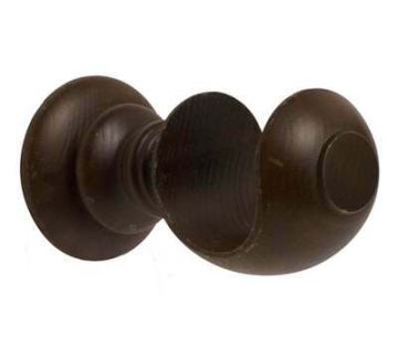 Rolls Modern Country Cup Bracket for 45mm Curtain Poles