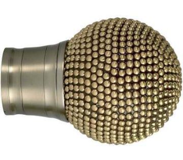 Galleria Raised Stud Finial for 50mm Curtain Poles