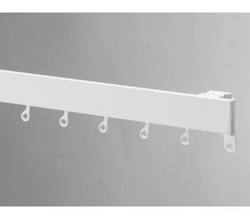 Hallis Hudson Deluxe Hand Bendable PVC Curtain Track Set (Wall or Ceiling Fix)