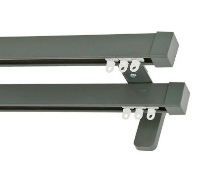 Cameron Fuller Cap System 30 Hand Bendable Double Curtain Track (Wall Fix)
