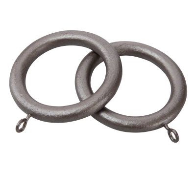 Cameron Fuller Curtain Rings for 50mm Wooden Curtain Poles (6 per pack)