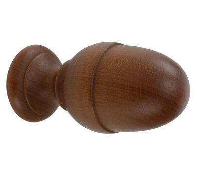 Cameron Fuller Wooden Acorn Finial for 35mm Curtain Poles