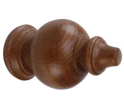 Cameron Fuller Wooden Oriental Finial for 50mm Curtain Poles