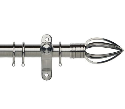 Galleria Caged Spear 35mm Curtain Pole