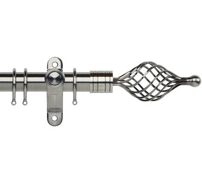 Galleria Twisted Cage 35mm Curtain Poles