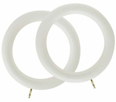 Rolls Honister Curtain Rings for 50mm Curtain Poles