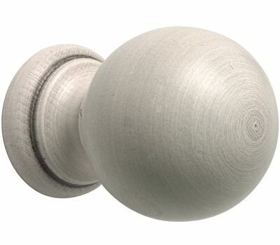 Rolls Modern Country Ball Finial for 55mm Curtain Poles