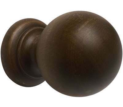 Rolls Modern Country Ball Finial for 55mm Curtain Poles