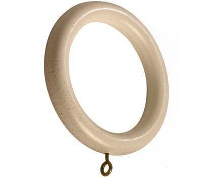 Rolls Modern Country Curtain Rings for 55mm Curtain Poles (6 per pack)
