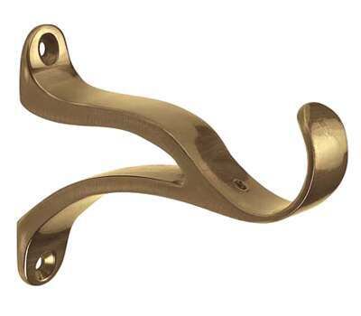 Museum End Brackets for 35mm Curtain Poles (pair)