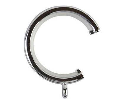 Rolls Neo Passover Rings for 35mm Curtain Poles (6 per pack)