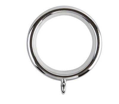 Rolls Neo Curtain Rings for 28mm Curtain Poles (6 per pack)