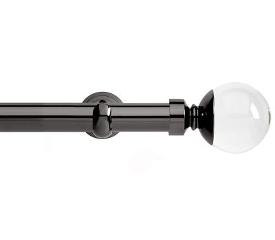 Rolls Neo Premium Clear Ball 28mm Metal Eyelet Curtain Pole