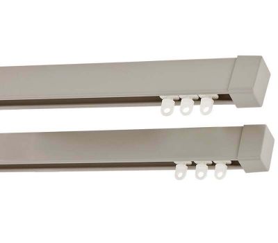Cameron Fuller Cap System 30 Hand Bendable Double Curtain Track (Ceiling Fix)