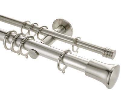 Rolls Neo Trumpet 28/19mm Double Curtain Poles
