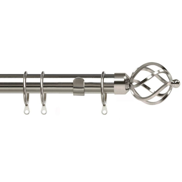 Speedy Pristine Cage 25 - 28mm Metal Telescopic Curtain Pole main product photo