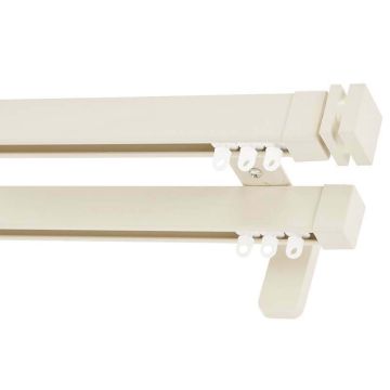 Cameron Fuller Collar System 30 Double Curtain Track (Wall Fix)