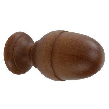 Cameron Fuller Wooden Acorn Finial for 35mm Curtain Poles