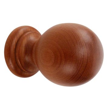 Cameron Fuller Wooden Ball Finial for 50mm Curtain Poles