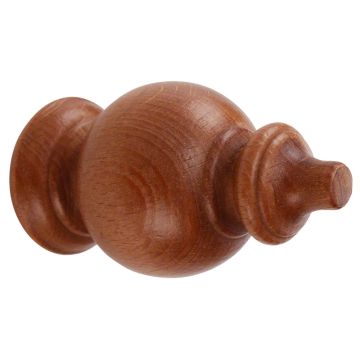 Cameron Fuller Wooden Oriental Finial for 35mm Curtain Poles