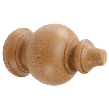 Cameron Fuller Wooden Oriental Finial for 50mm Curtain Poles