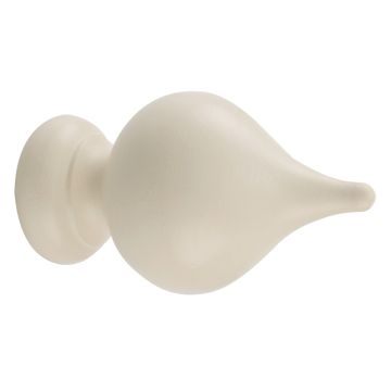 Cameron Fuller Wooden Peardrop Finial for 35mm Curtain Poles