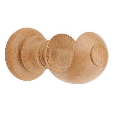 Cameron Fuller Cup Bracket for 50mm Wooden Curtain Poles