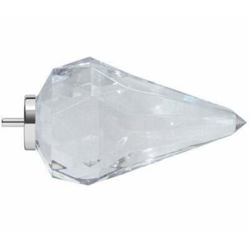 Crystal style finial for the Swish Design Studio poles