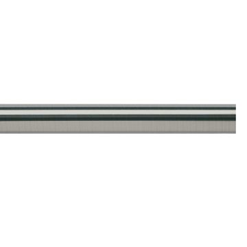 Galleria 35mm Brushed Silver Metal Pole Only