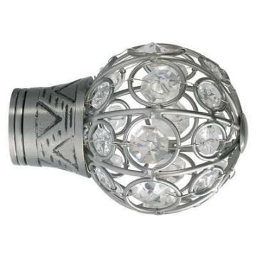 Galleria Jewelled Cage Finial for 35mm Curtain Poles