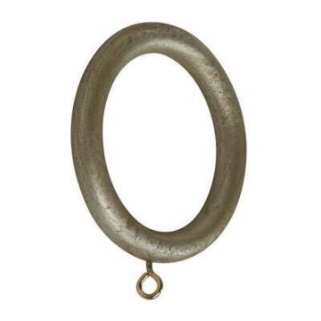Rolls Modern Country Curtain Rings for 55mm Curtain Poles (6 per pack)