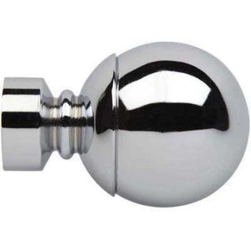 Rolls Neo Ball Finials for 35mm Curtain Poles (Pair)