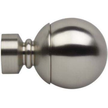 Rolls Neo 35mm Metal Ball Finials Stainless Steel