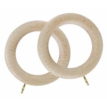 Rolls Honister Curtain Rings for 35mm Poles (4 per pack)