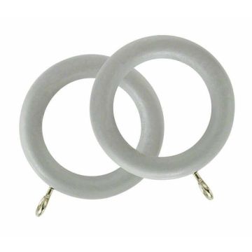 Rolls Honister Curtain Rings for 28mm Curtain Poles (4 per pack)