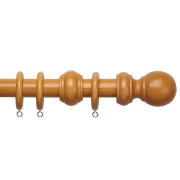 Speedy County 28mm Wooden Curtain Poles