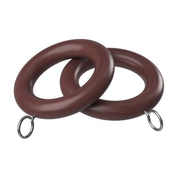 Speedy Woodland 28mm Wooden Curtain Rings (4 per pack)