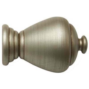 Rolls Modern Country Sugar Pot Finial for 55mm Curtain Poles