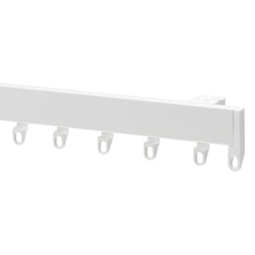 Swish Supreme Glide Hand Bendable Aluminium Curtain Track Set (Wall or Ceiling Fix)