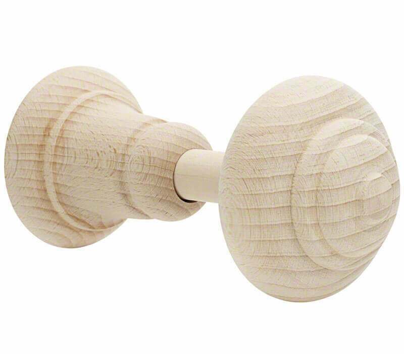 Large Wooden Curtain Holdback Rolls Honister